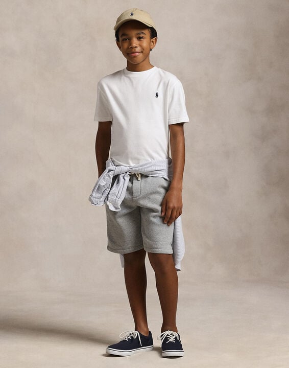 Cotton Jersey Crewneck Tee KIDS