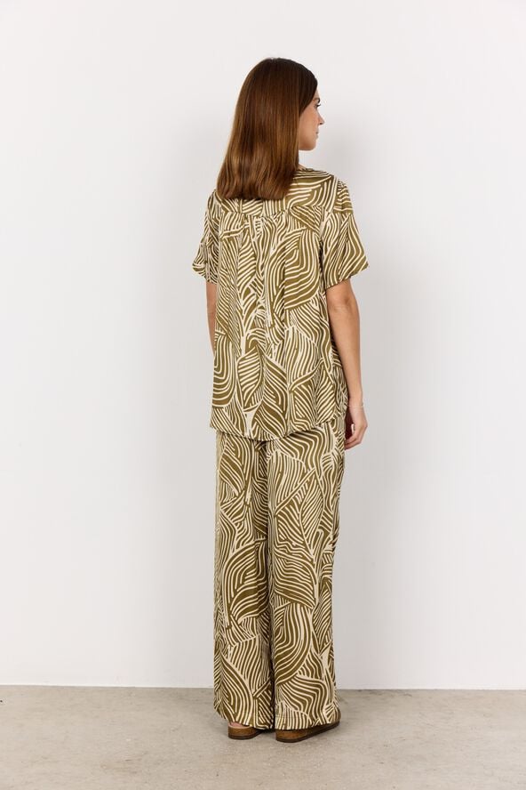 SC-SIGNORA 1 Bluse Oliven