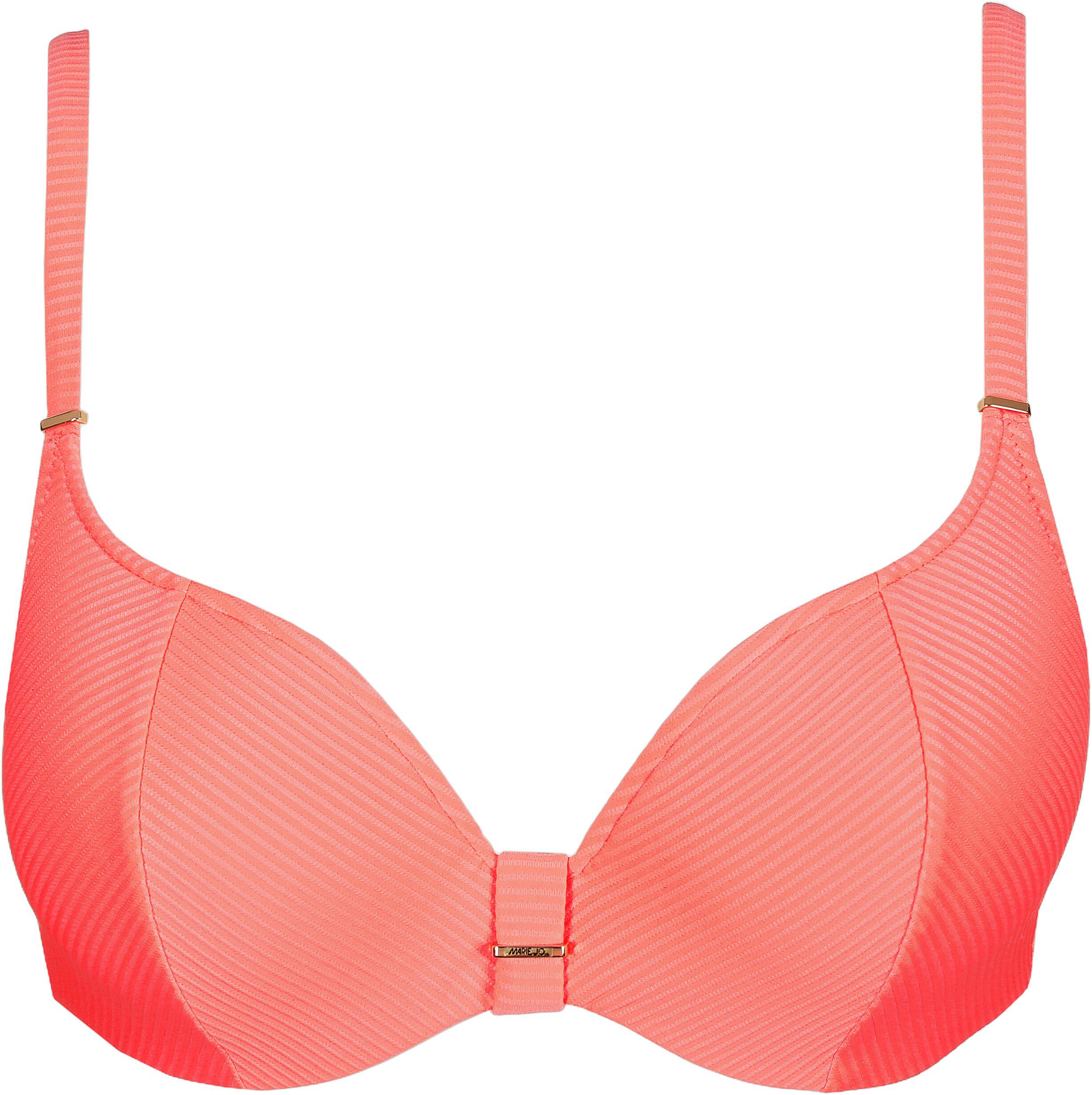 Cassie padded bikini top heartshape