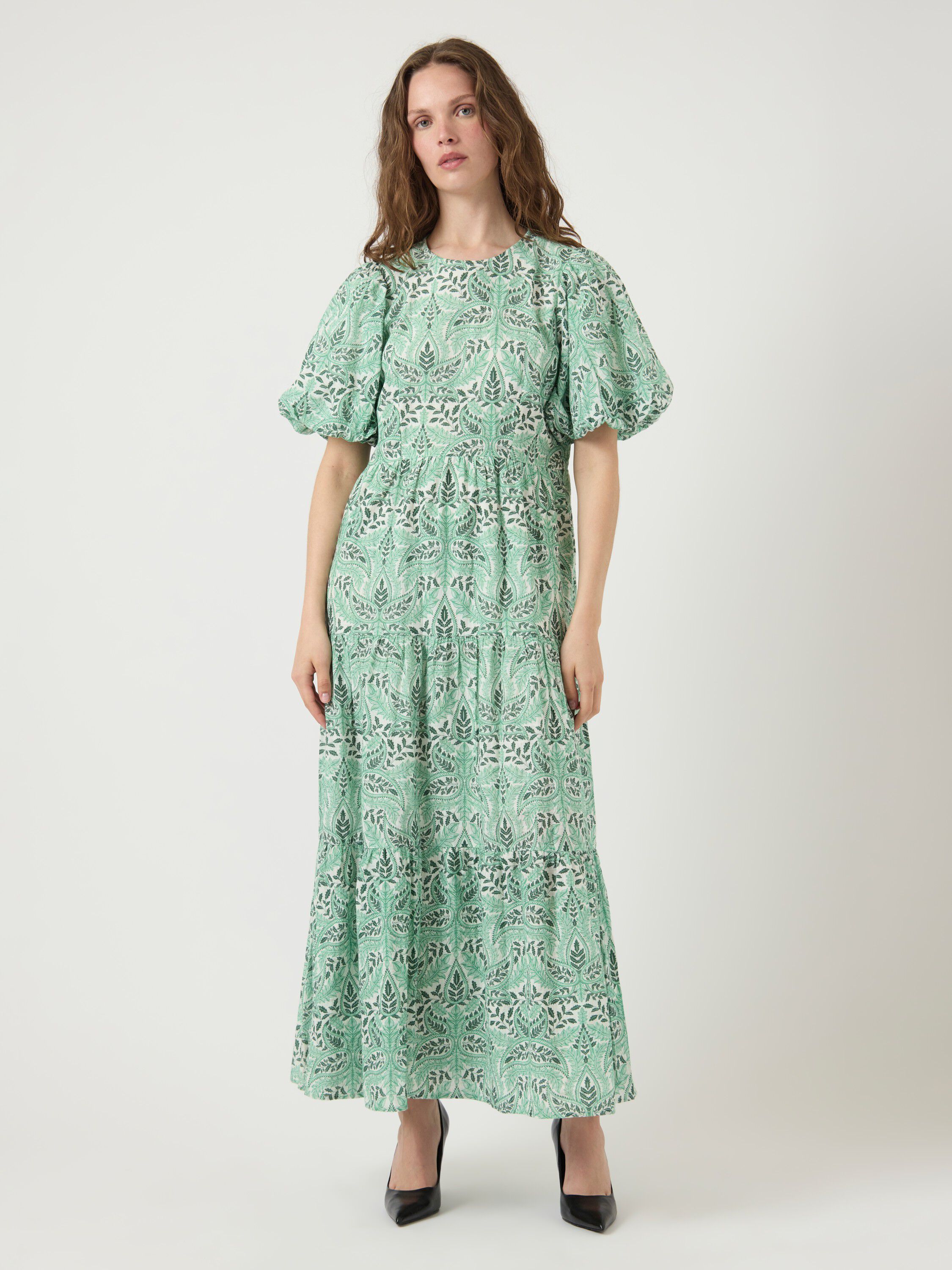 YASBOTANICO SS ANKLE DRESS S.