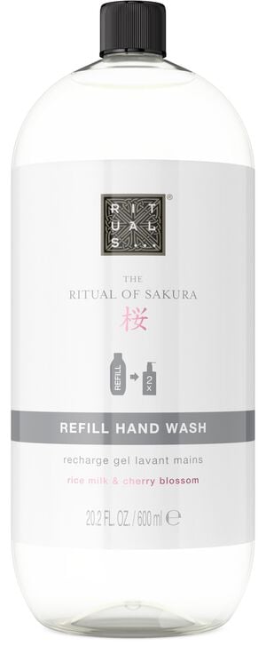 The Ritual of Sakura Hand Wash Refill 600ml