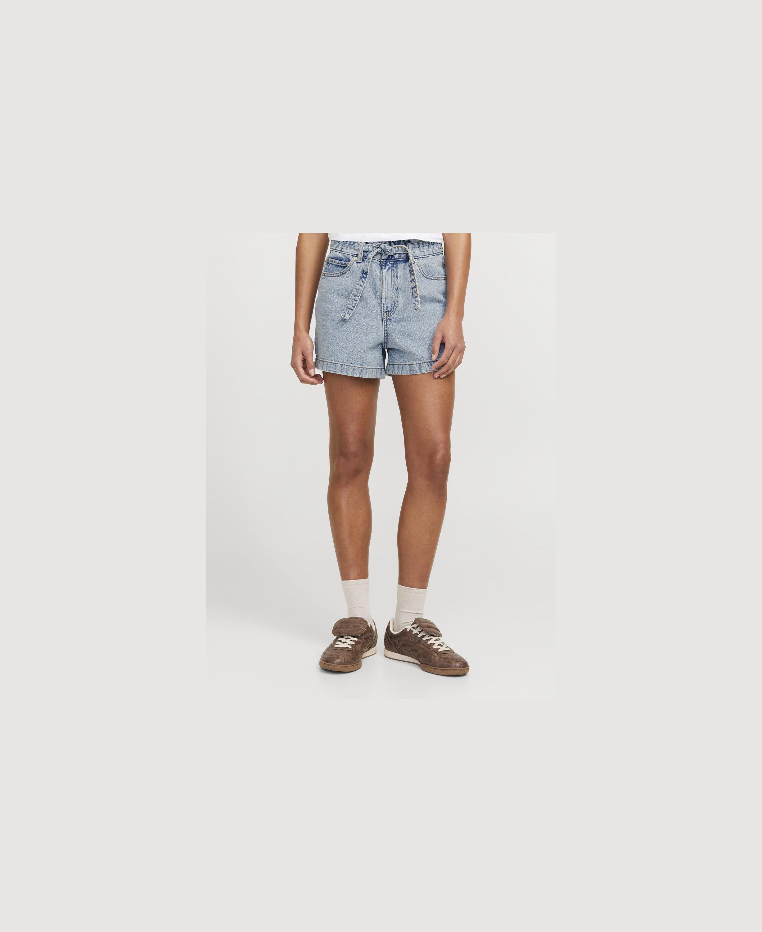 JXCELEN HW PAPERBAG DENIM SHORTS DN