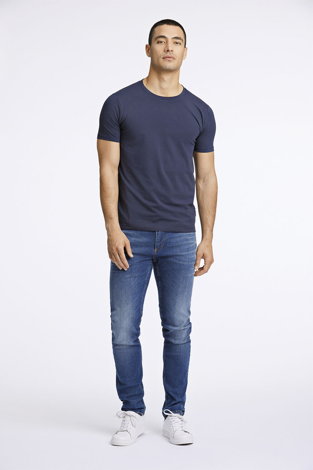 Mens stretch crew neck tee S/S