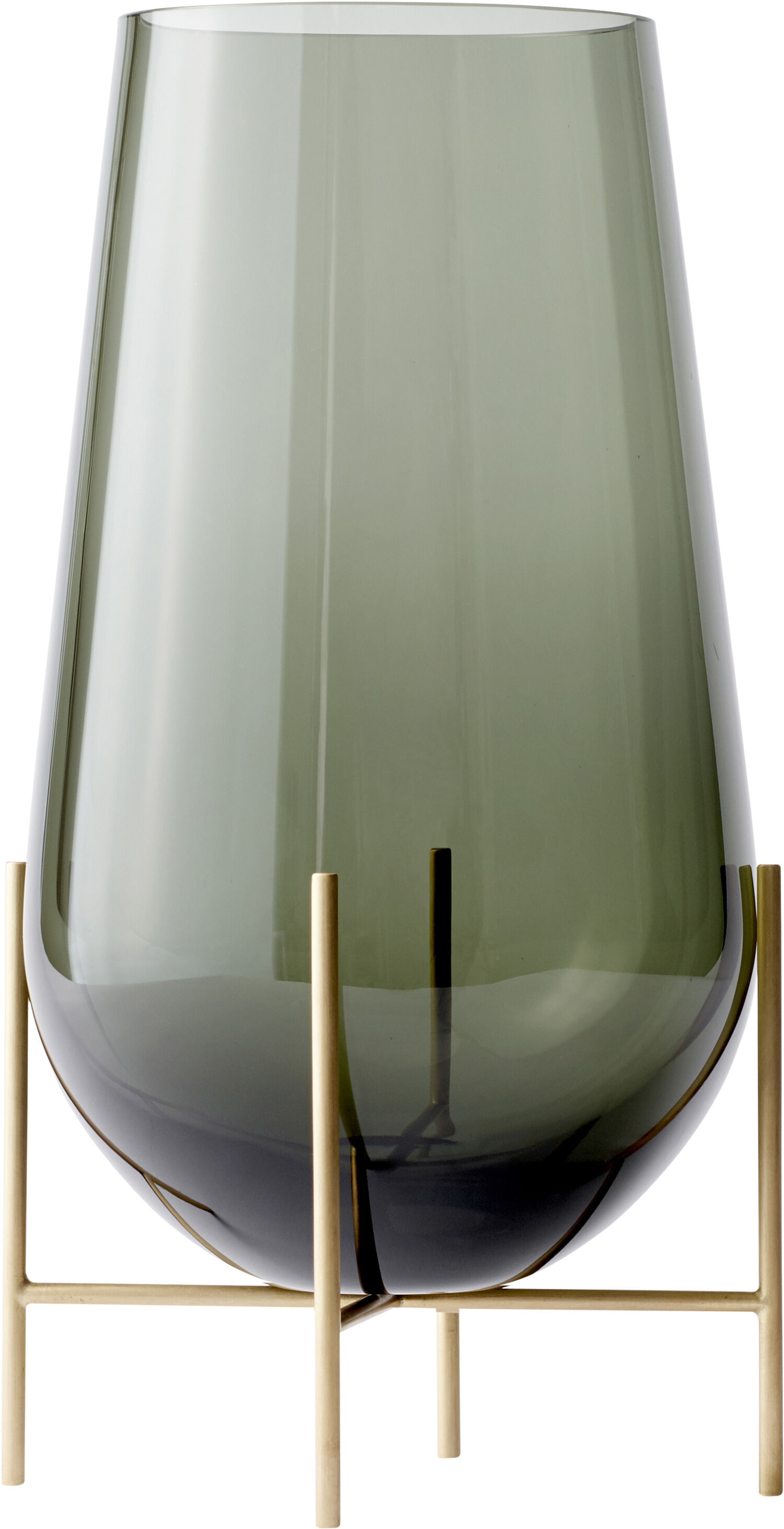 Echasse Vase, M, Smoke