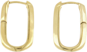 Earrings oval large