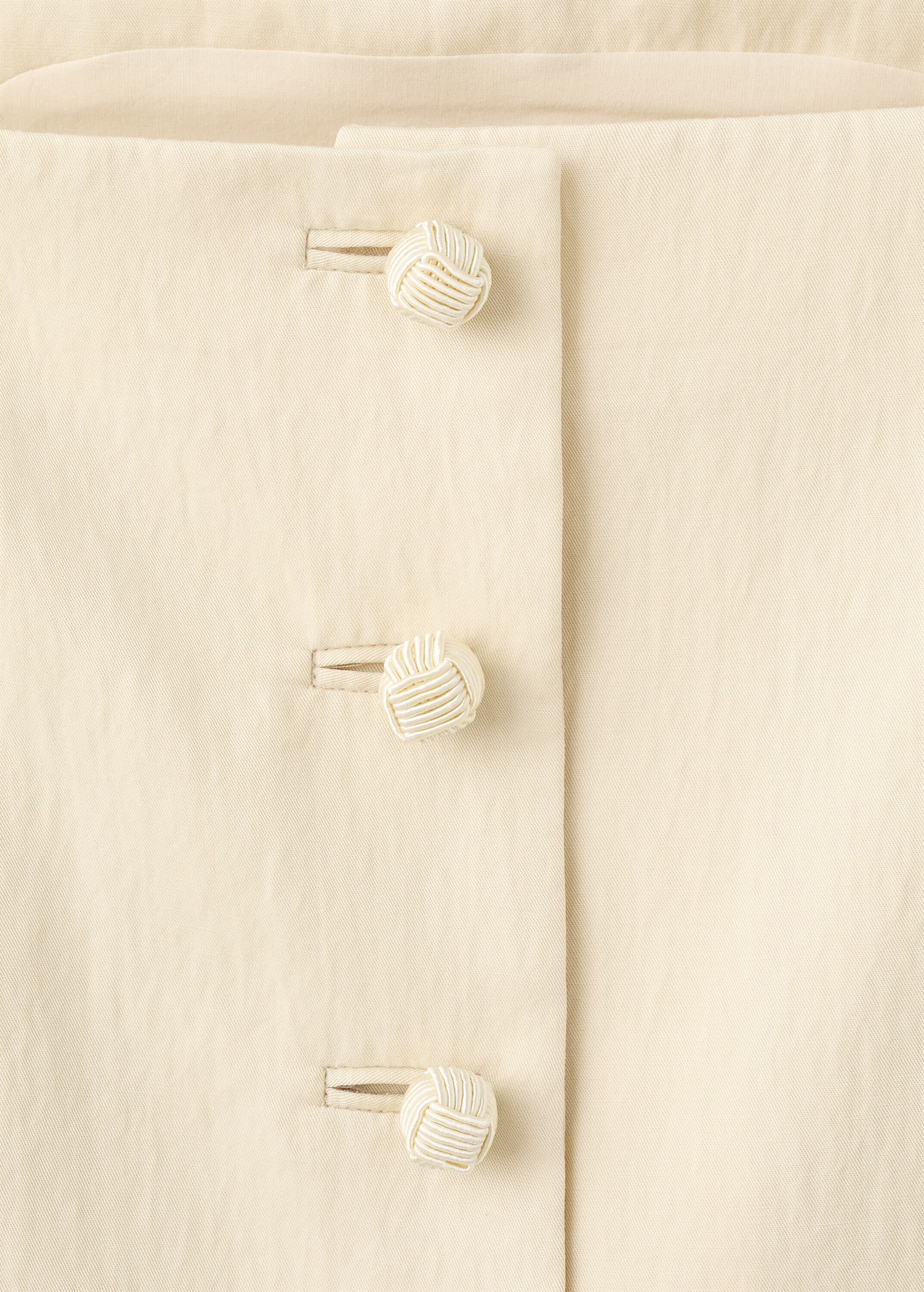 Lyocell button top