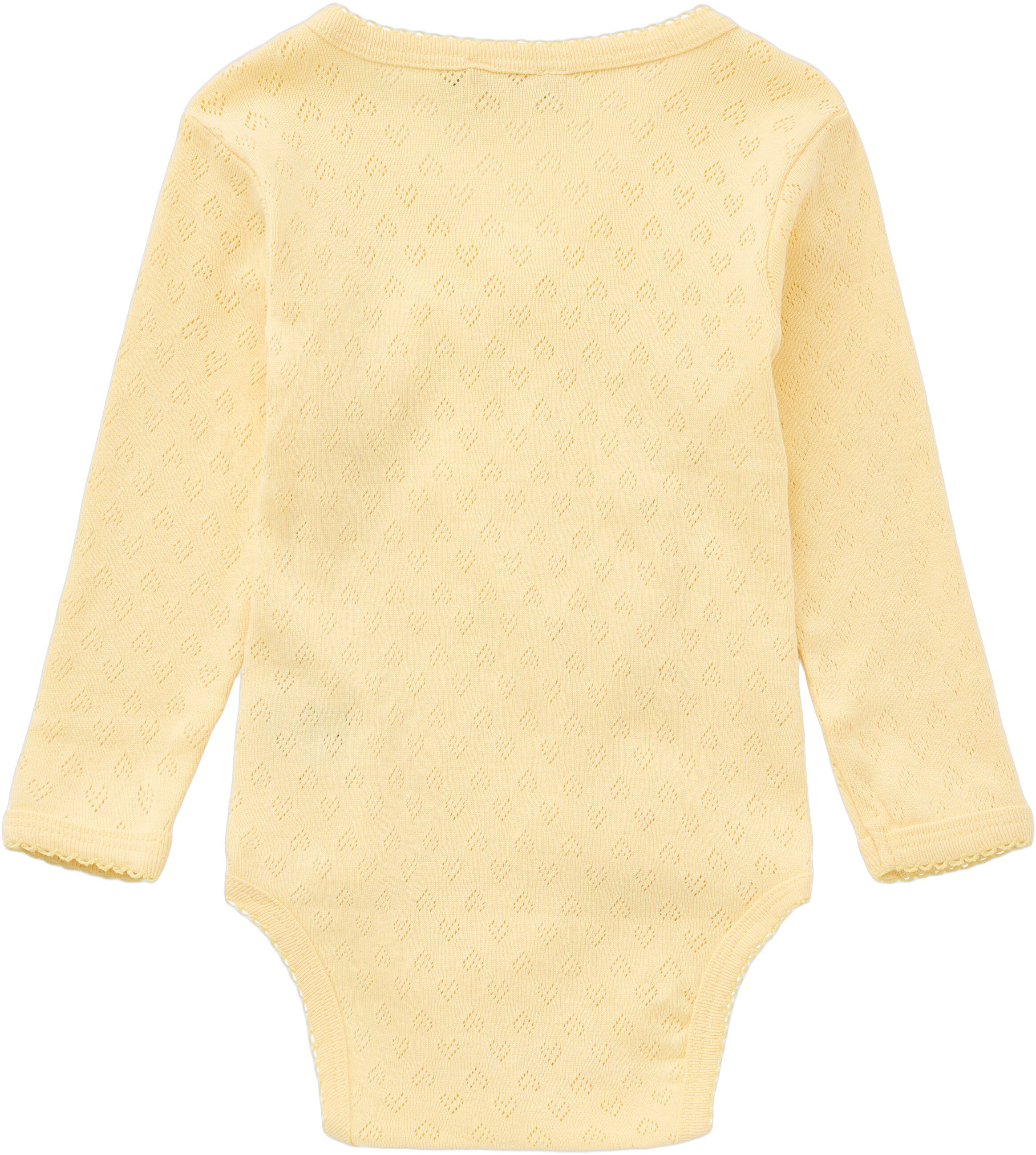 POINTELLE HEART CROSSOVER BODY LS