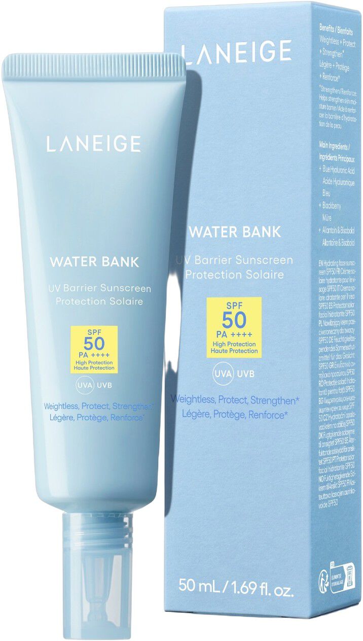Water Bank UV Barrier Sunscreen SPF50 - Solskydd med SPF 50