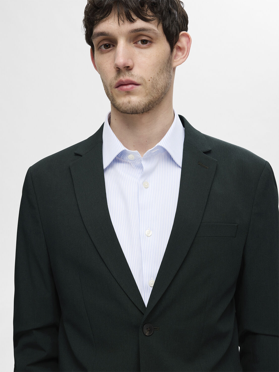 SLHSLIM-PERFORMANCE SHIRT LS NOOS