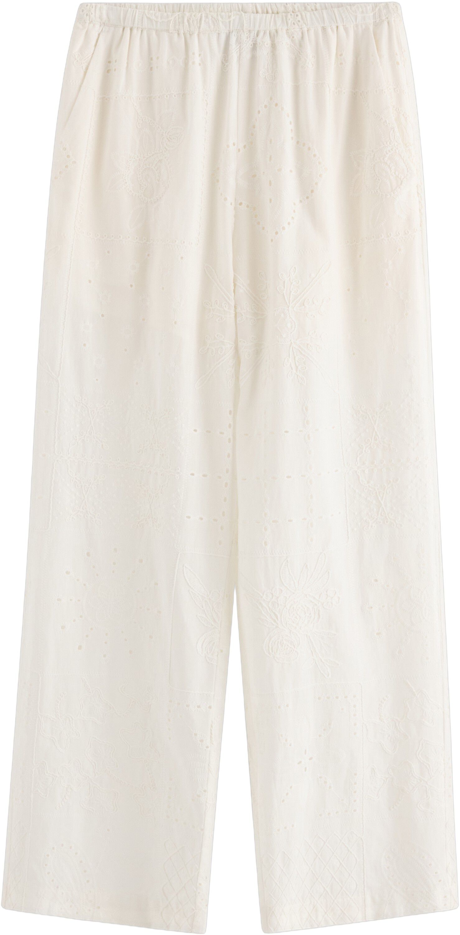 Wide-leg trousers in a lightweight