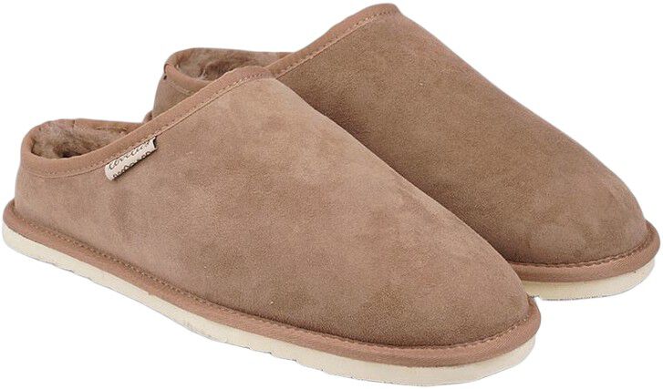 DARWIN - DOUBLE FACED SHEARLING OPEN SLIPPERS