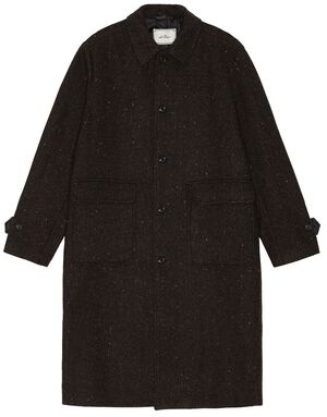 Herringbone Wool Coat