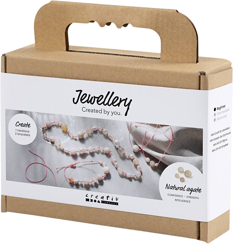 Mini DIY Kit Smykker, Halsk&aelig;de og armb&aring;nd