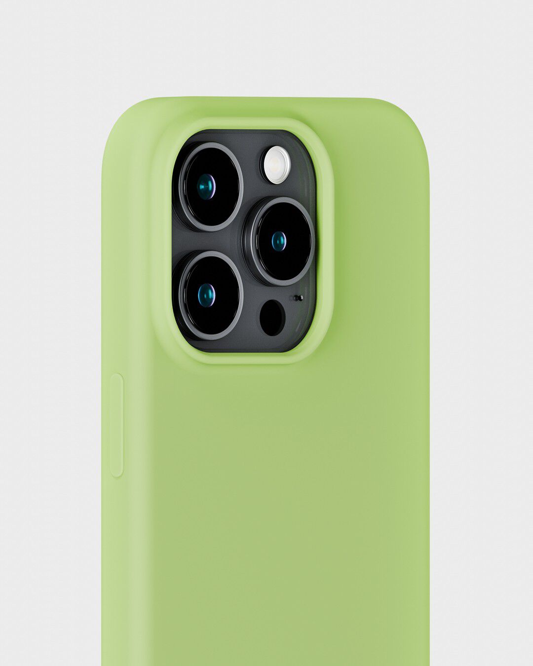 Silicone Case iPhone 15 ProMax Match Green