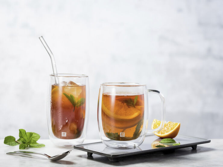 Sorrento Glassugrör 23 Böjd Böjd