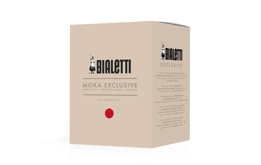 Moka Exclusive espressokande, 6 kop Bialetti