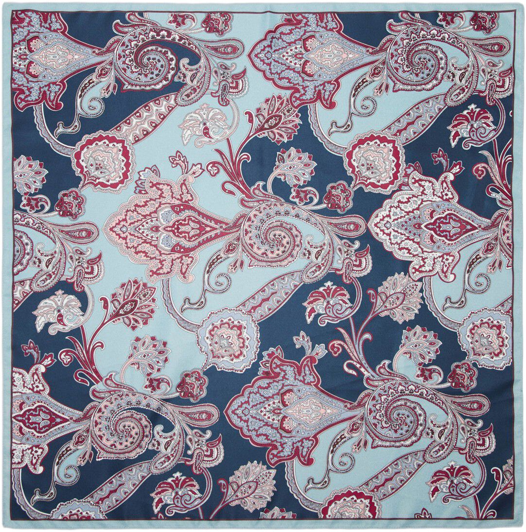 Paisley satin scarf