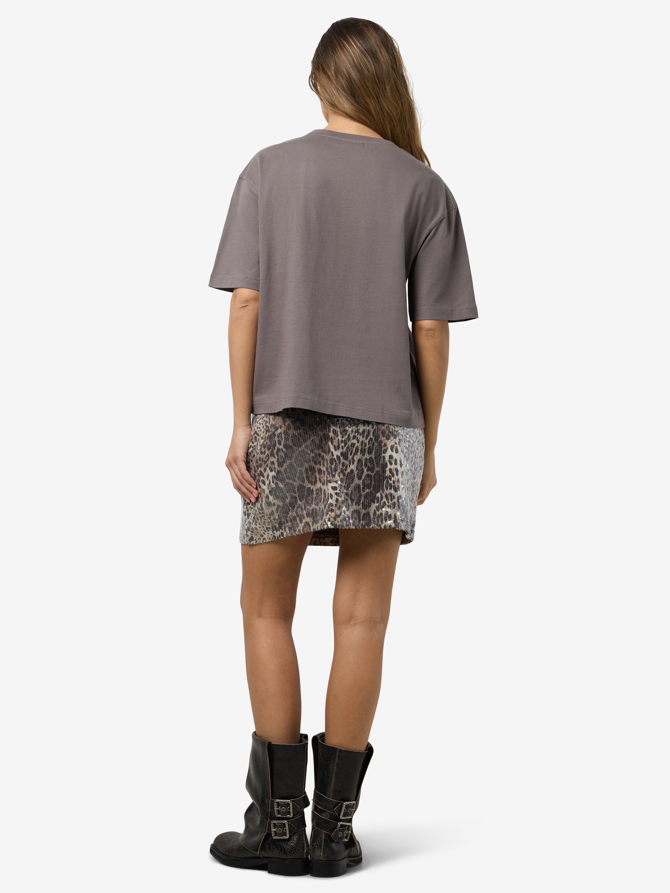 Nmbelle S/S Simili T-Shirt Jrs Fwd