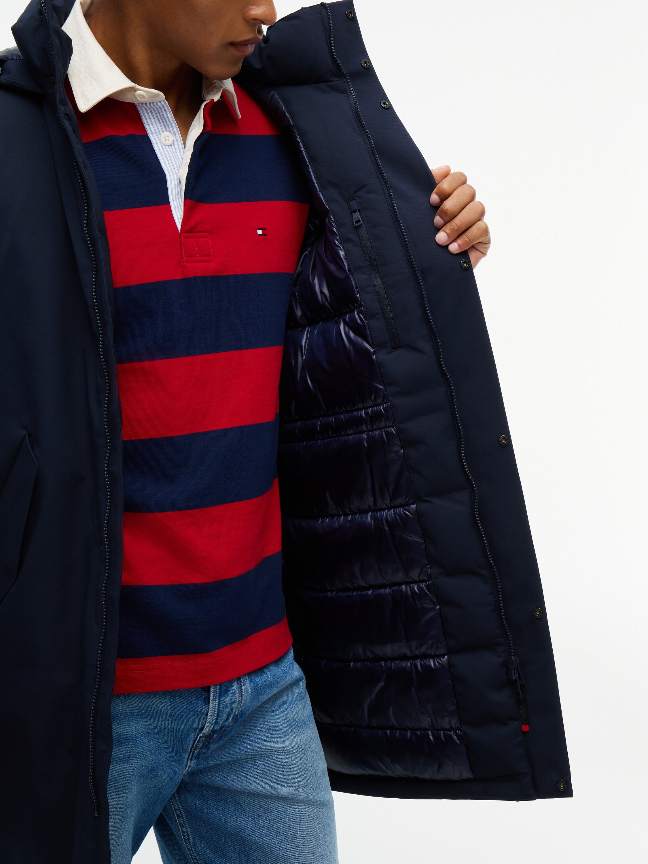 Performance Tech Hooded Padded Parka