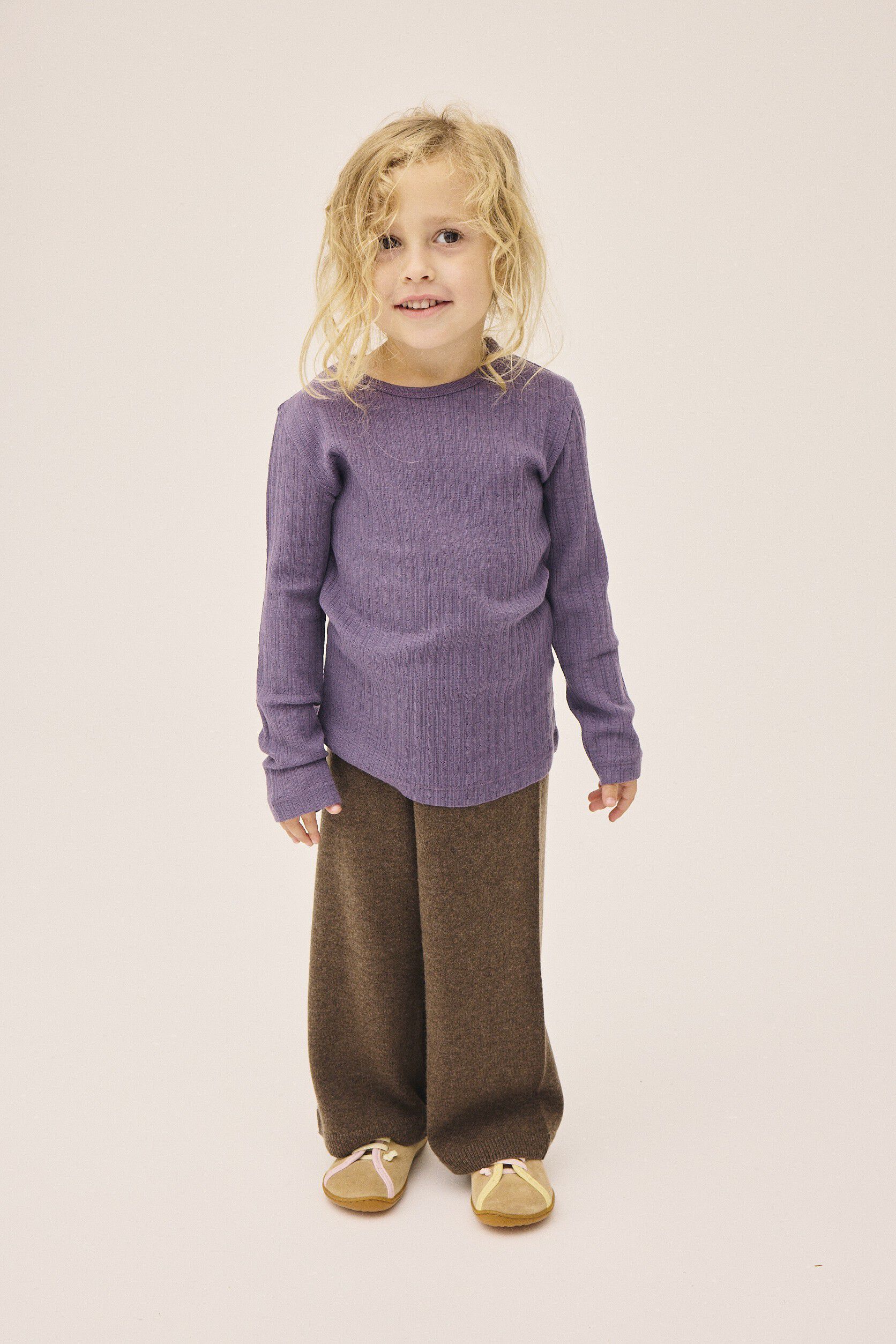 Woola long sleeve - RWS Merino Wool Pointelle