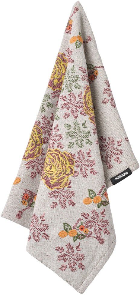 Jacquard & Embroidery Organic Tea Towel