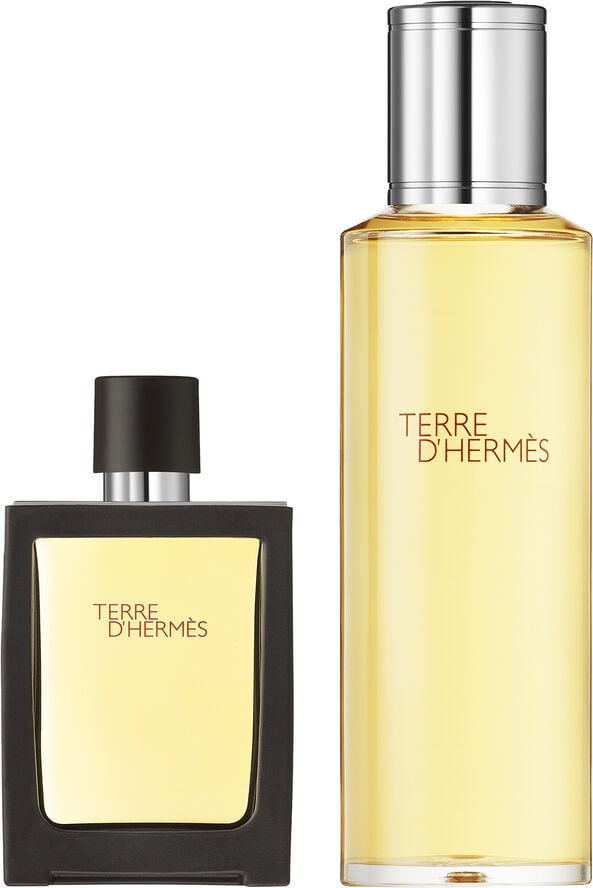 Terre d'Hermès Parfum 30 ml. Refillable + 125 ml. Refill