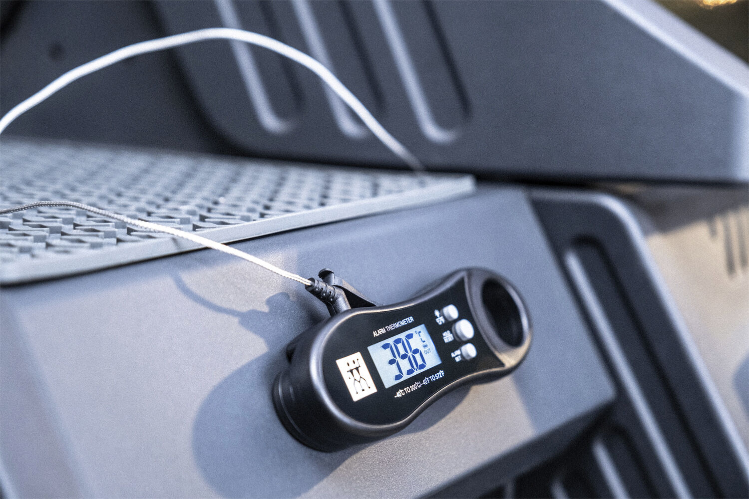 BBQ+ Digital termometer Svart ABS