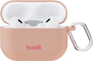 Silicone Case Solid AirPods Pro 1&2 Bare Pink