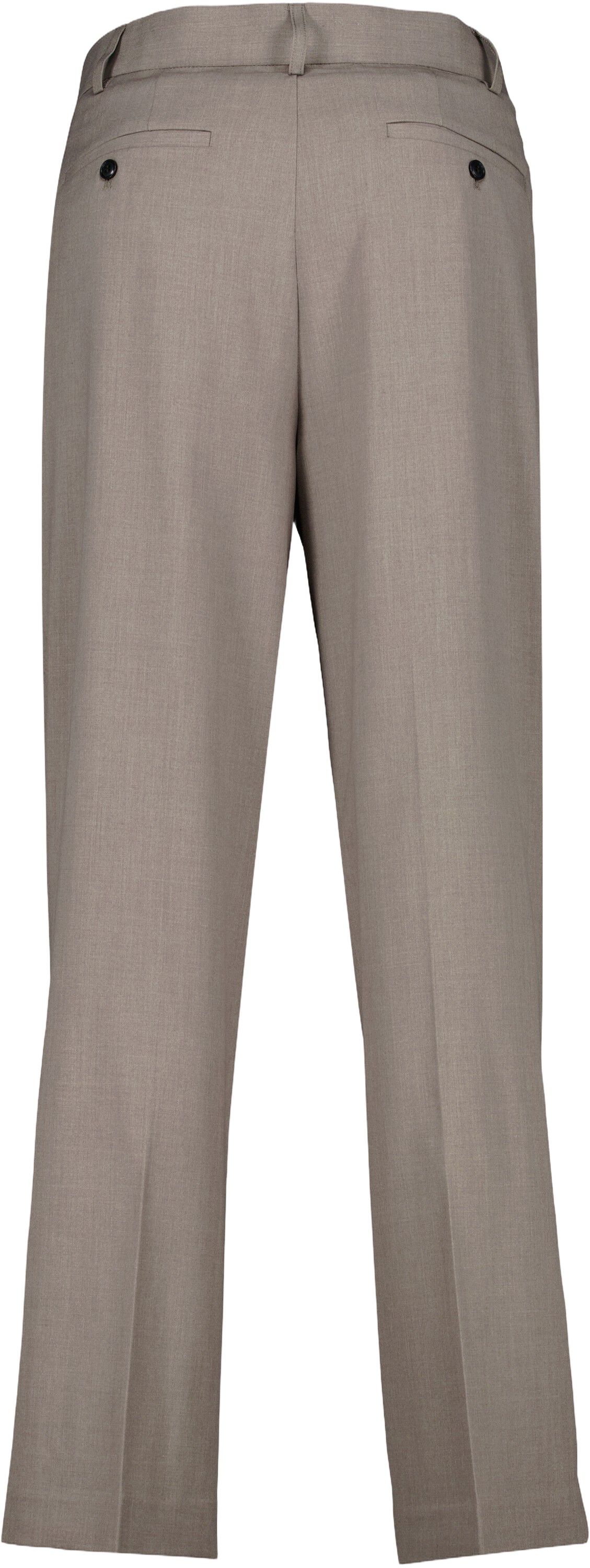 Relaxed pleated formal pants