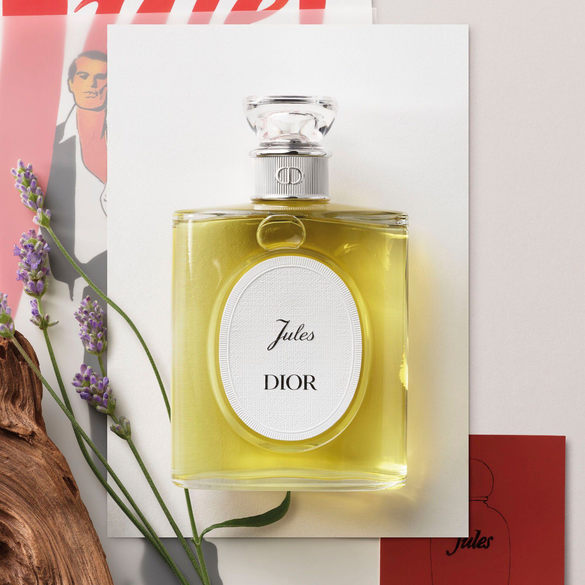 Jules Eau de toilette Aromatic and amber notes
