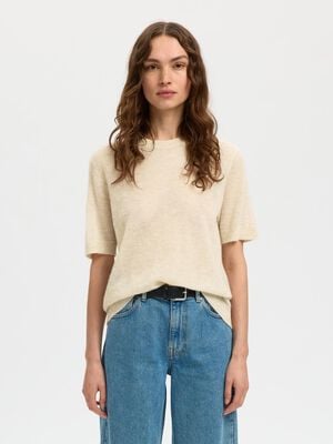 SLFSHIRLEY 2/4 KNIT O-NECK NOOS