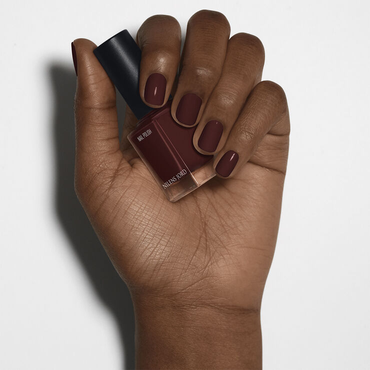 Nail Polish Dark Burgundy