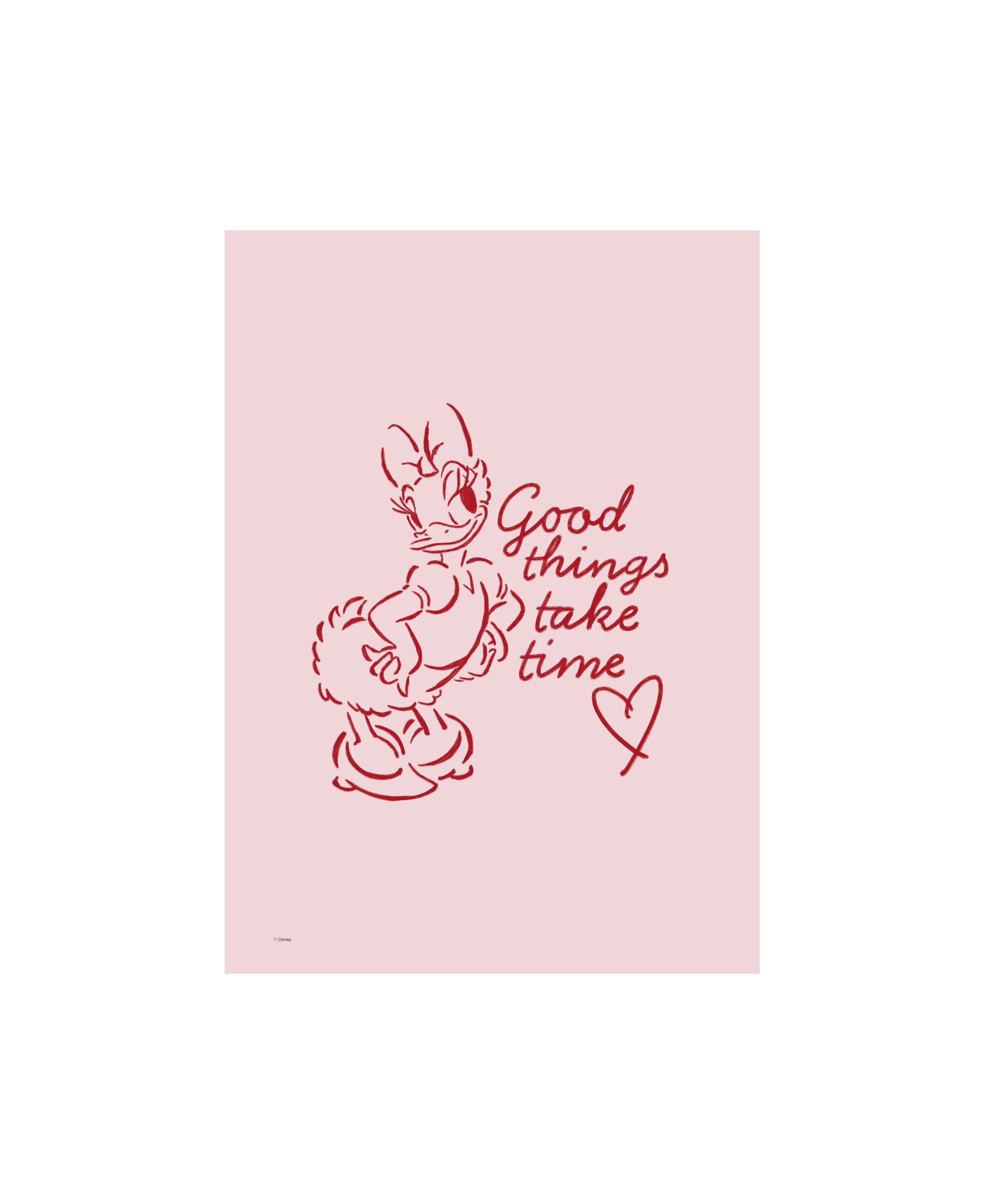 Disney - Good Things Take Time Poster