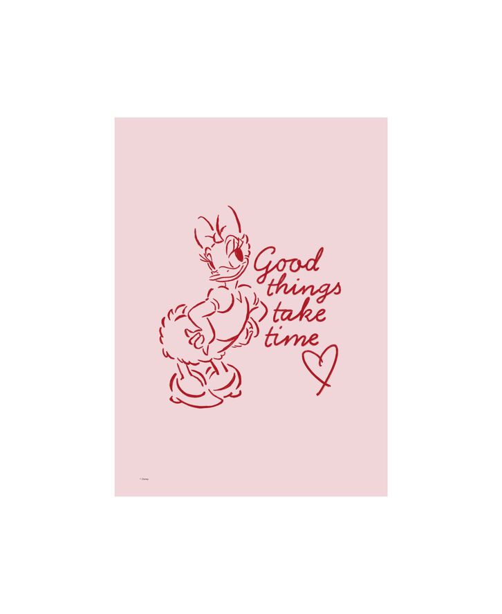 Disney - Good Things Take Time Poster