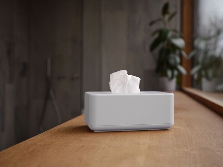 Servettlåda Ume 25,6 x 14 x 10,7 cm Soft Grey