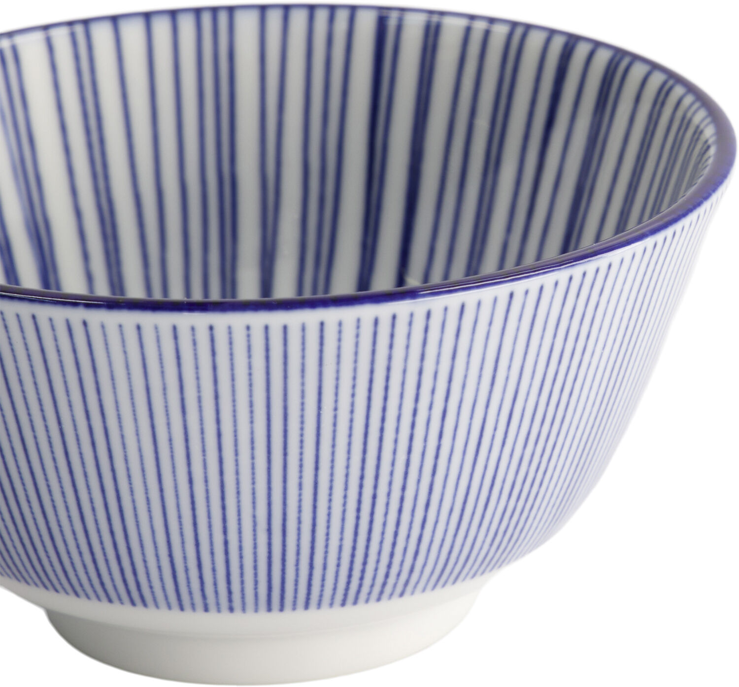 Nippon Blue Rice Bowl 12x6. 4cm Lines