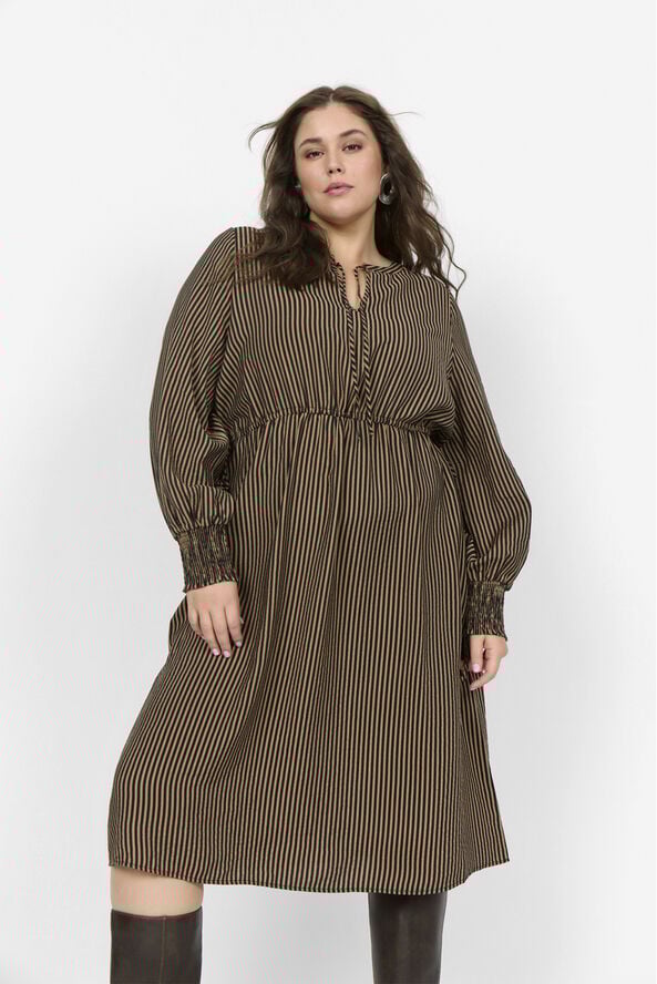 Curvy WA-GENTINA 4 Kjole Mørk sand