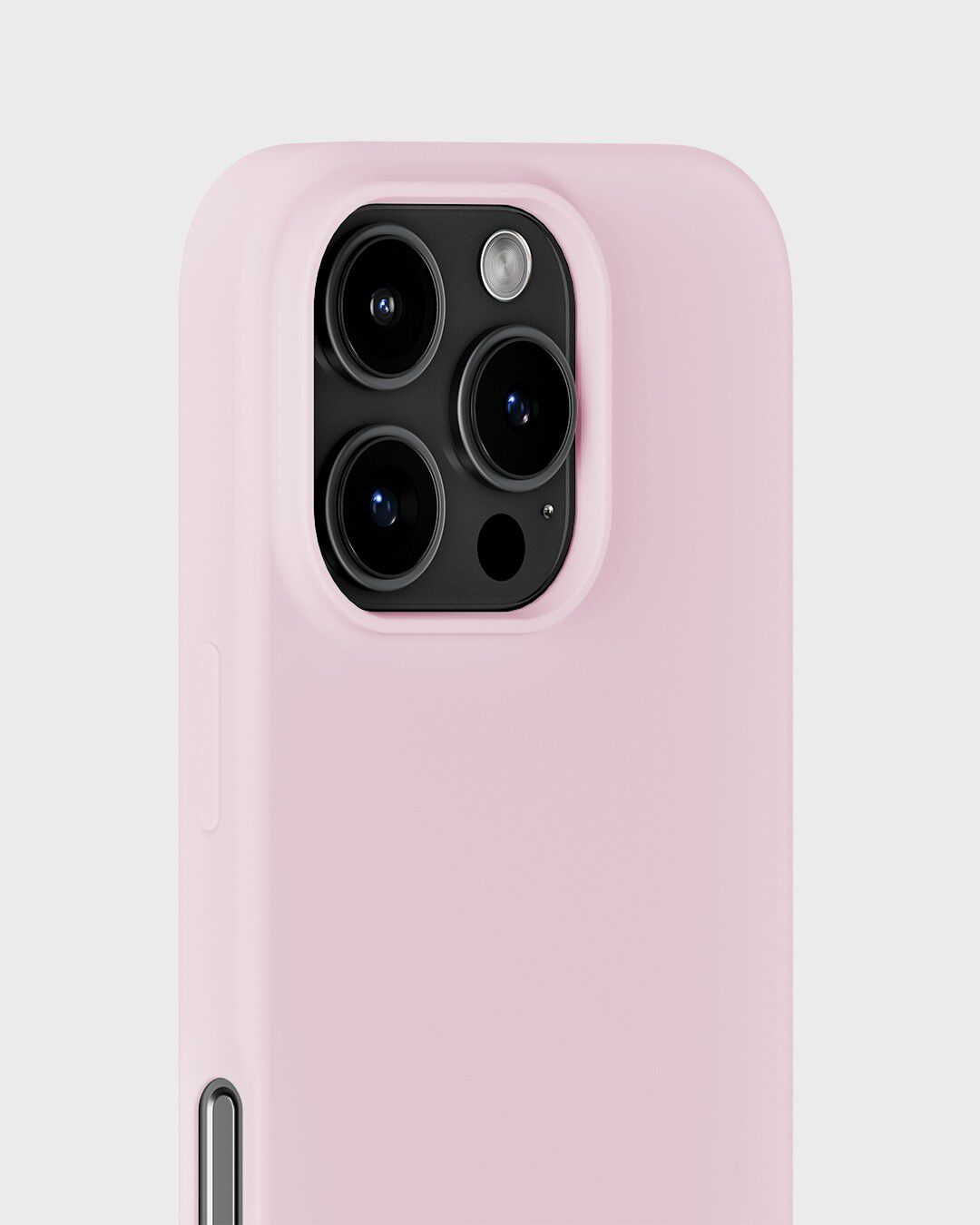 Silicone Case iPhone 16 Pro Pale Pink
