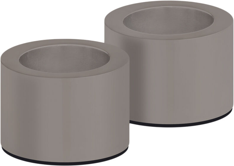 Light Candleholder taper, Sandstone, 2-pack, 3,25x2,32 cm