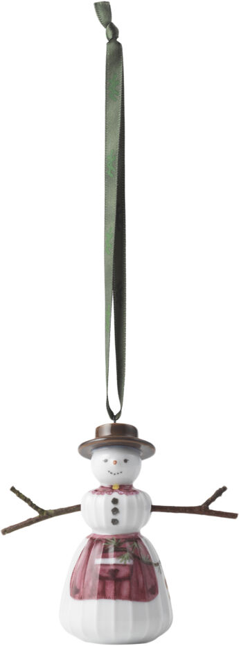 Hammersh&oslash;i Christmas Sn&ouml;gumma h&auml;ngande H9 vit m. deko