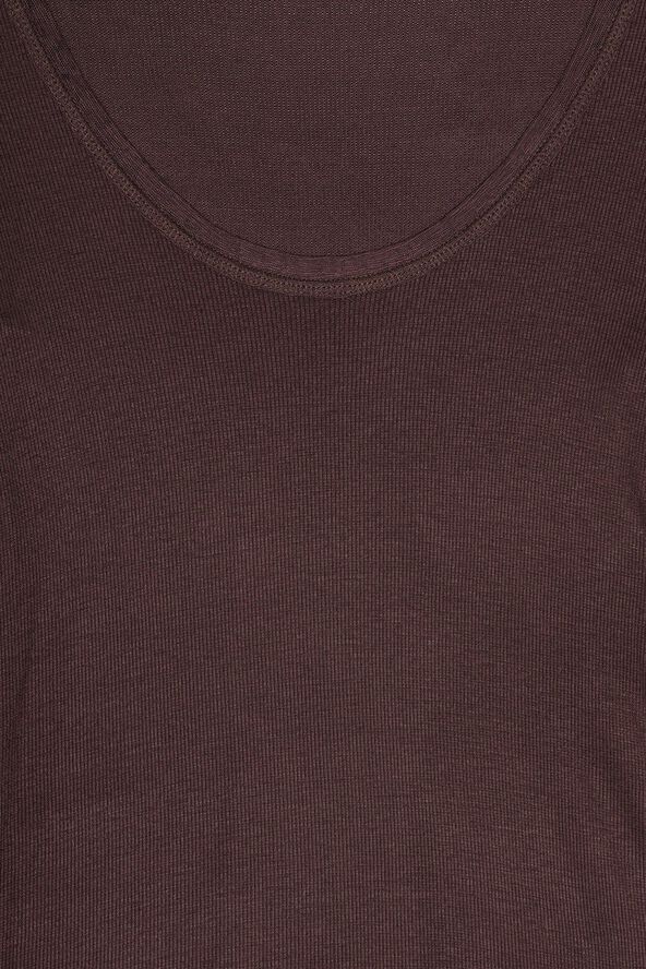 Mesh Trim Long Sleeve