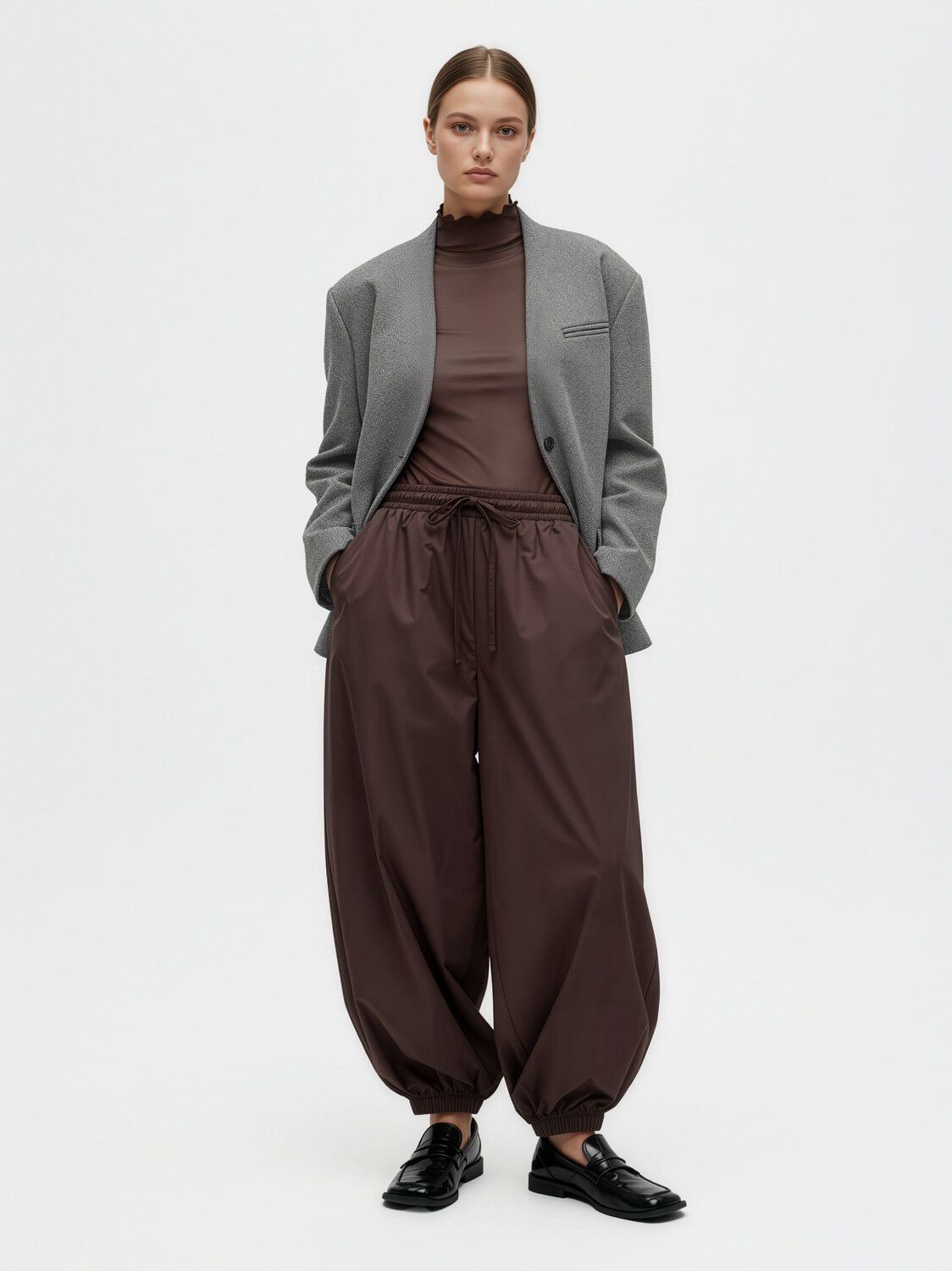 OBJPAIGE HAREM PANT E DIV