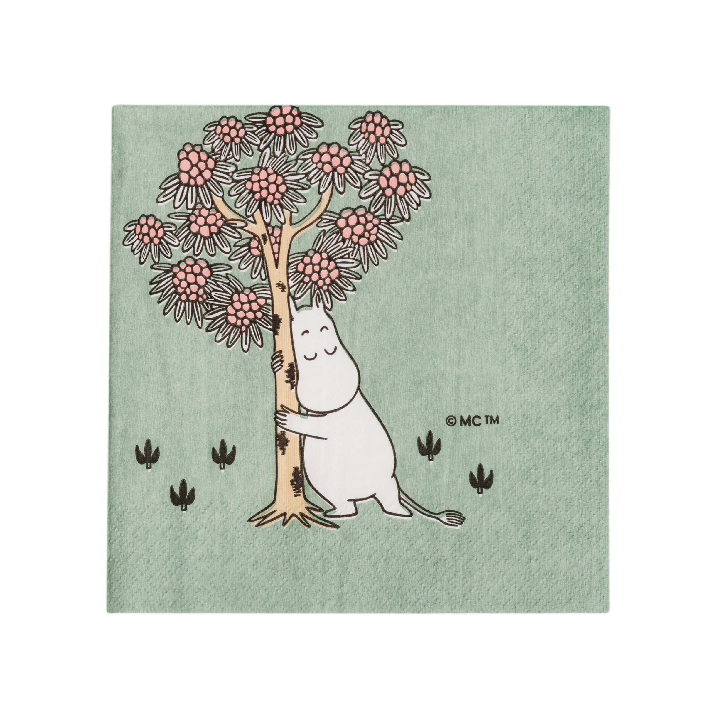 Moomin paper napkin 33cm Loving Care