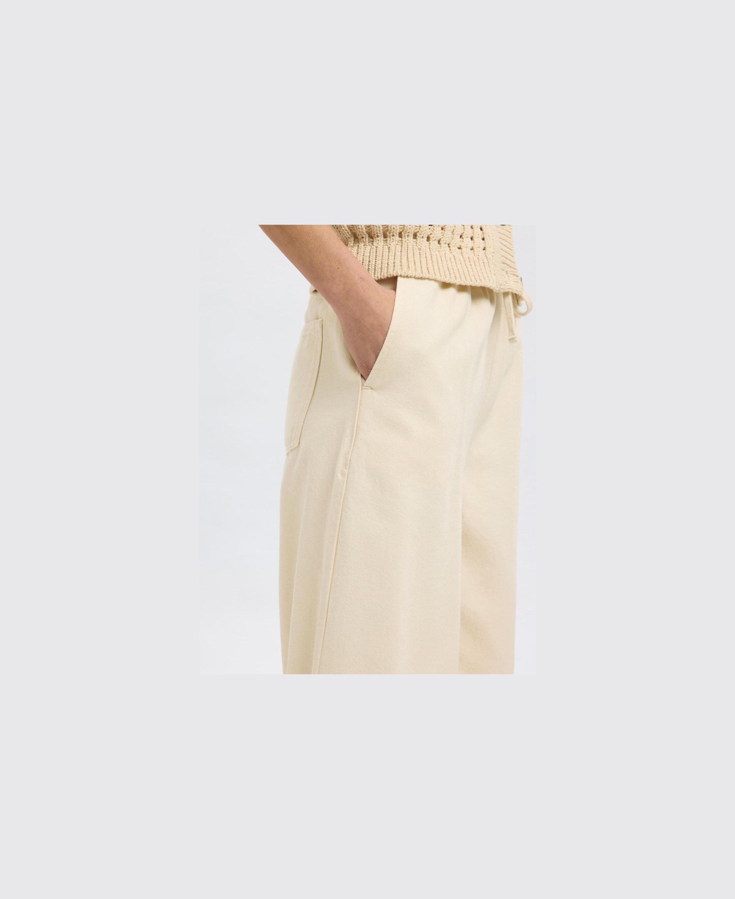 SLFTENNI HW RELAXED DENIM PANT