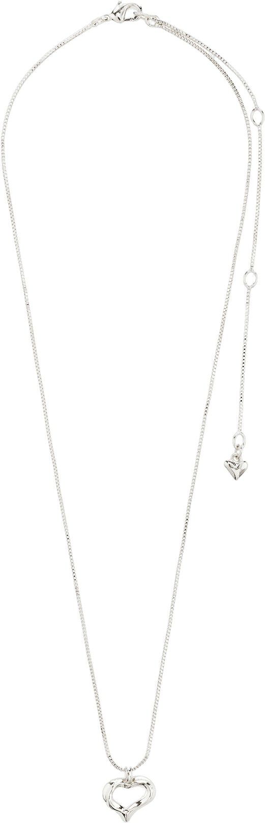 IRIS halsk&aelig;de s&oslash;lvbelagt