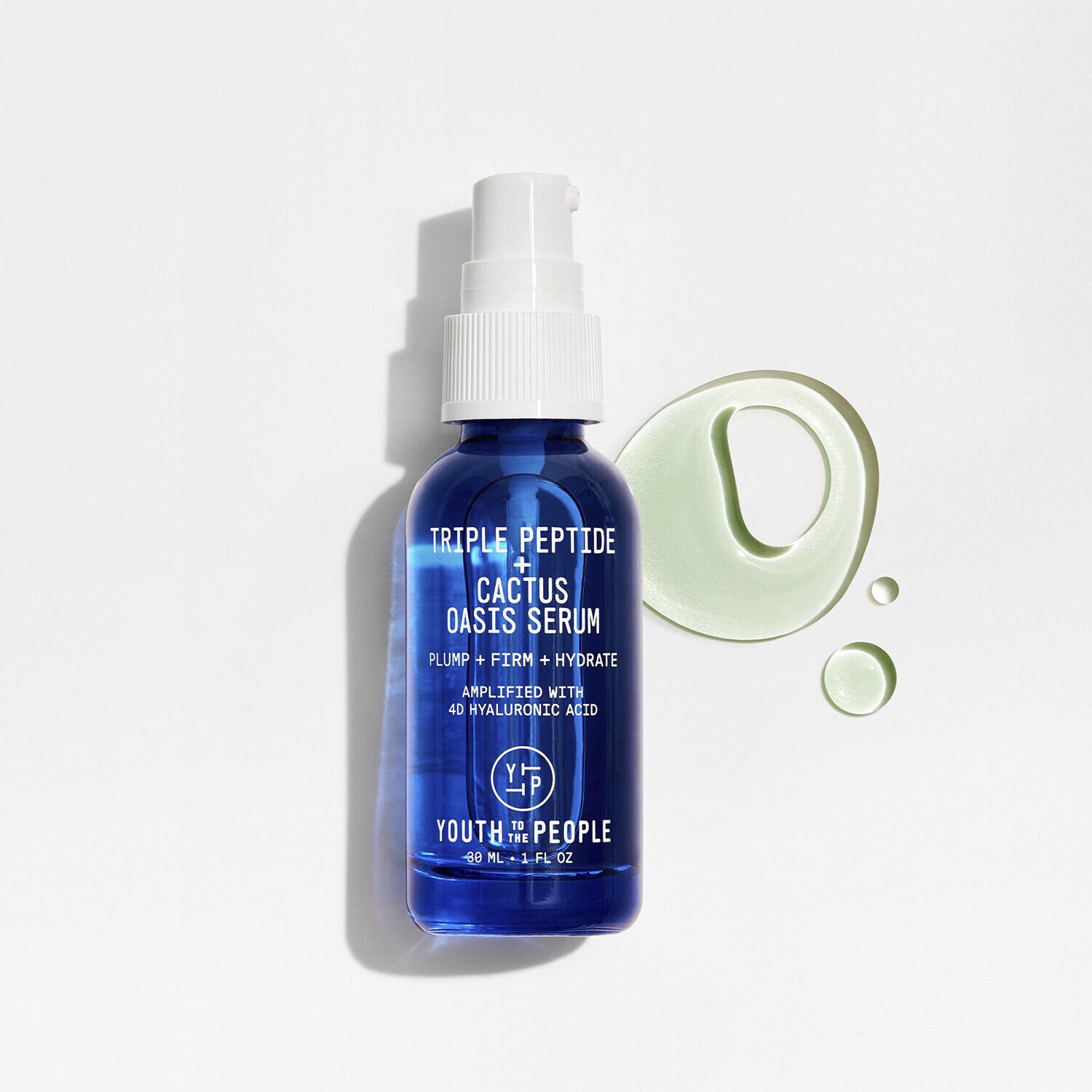 Triple Peptide + Cactus Oasis Serum - Hydrating face and neck serum