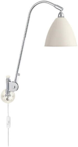 BL6 Wall Lamp - ø16 (Base: Chrome, Shade: Soft White Semi Matt)