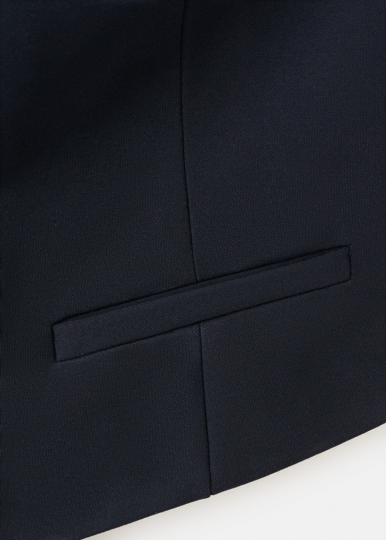 Halter-neck gilet with buttons