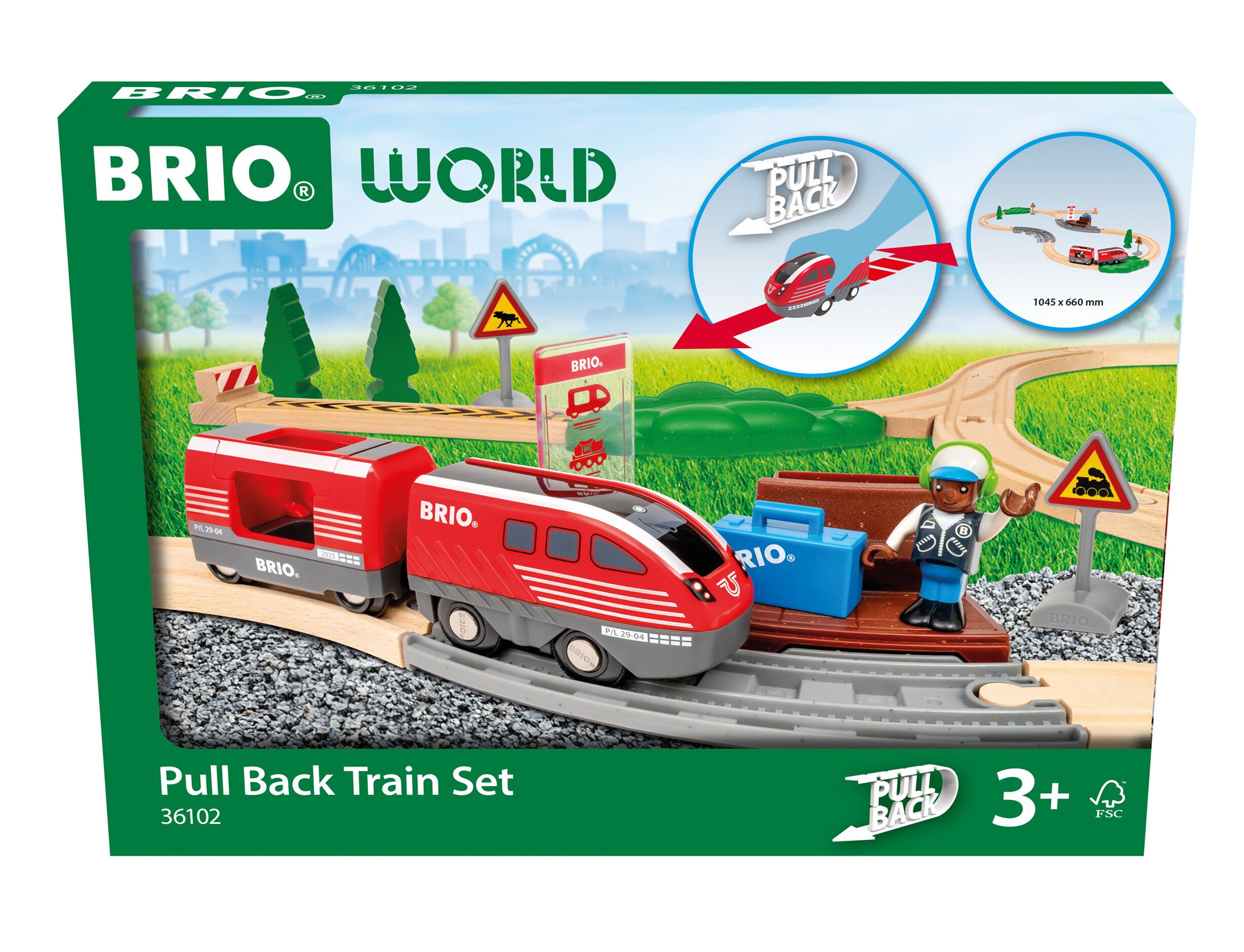Brio Togs&aelig;t Pull Back