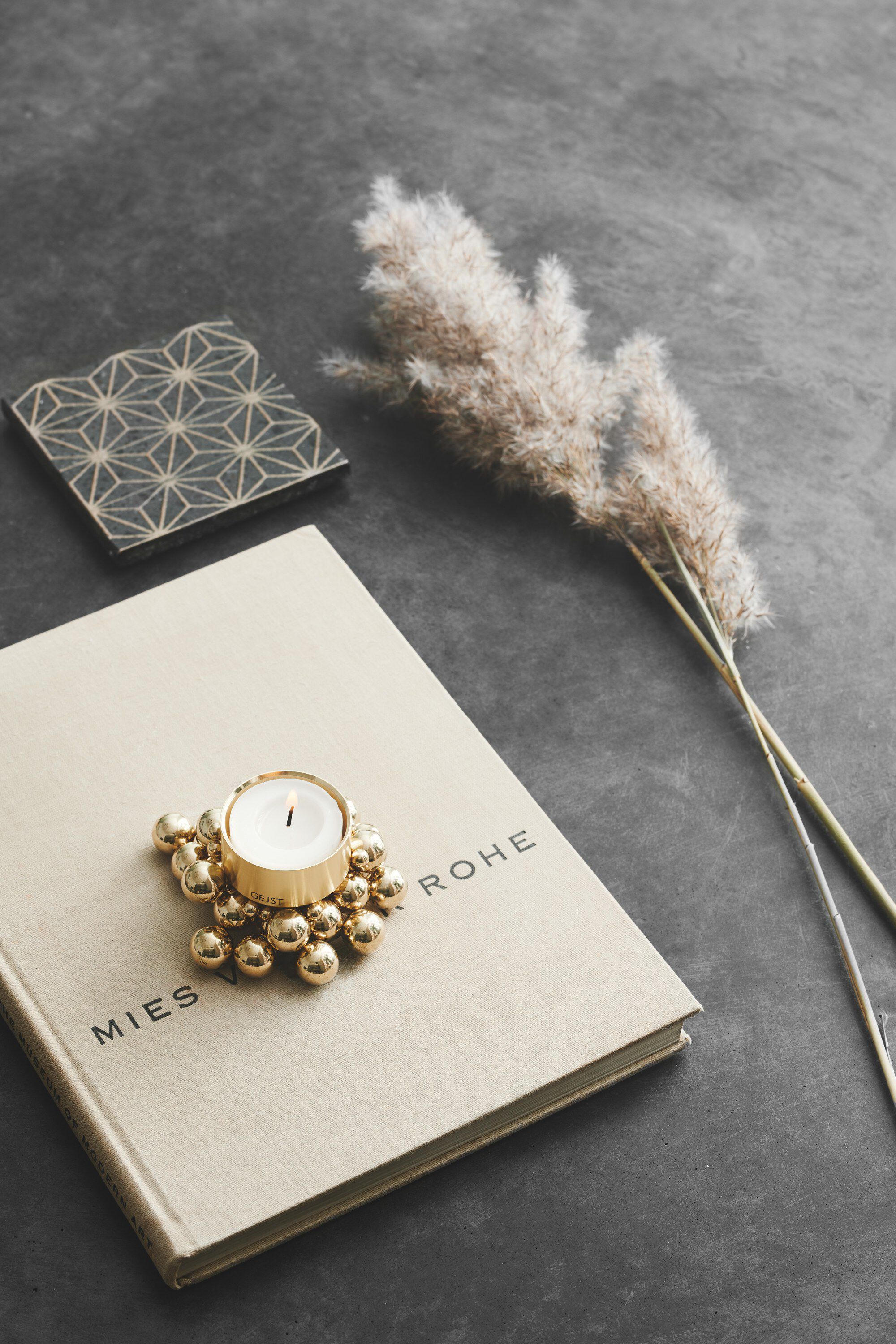 MOLEKYL Tealight 1 Brass